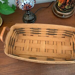 Longaberger basket leather handles made in USA